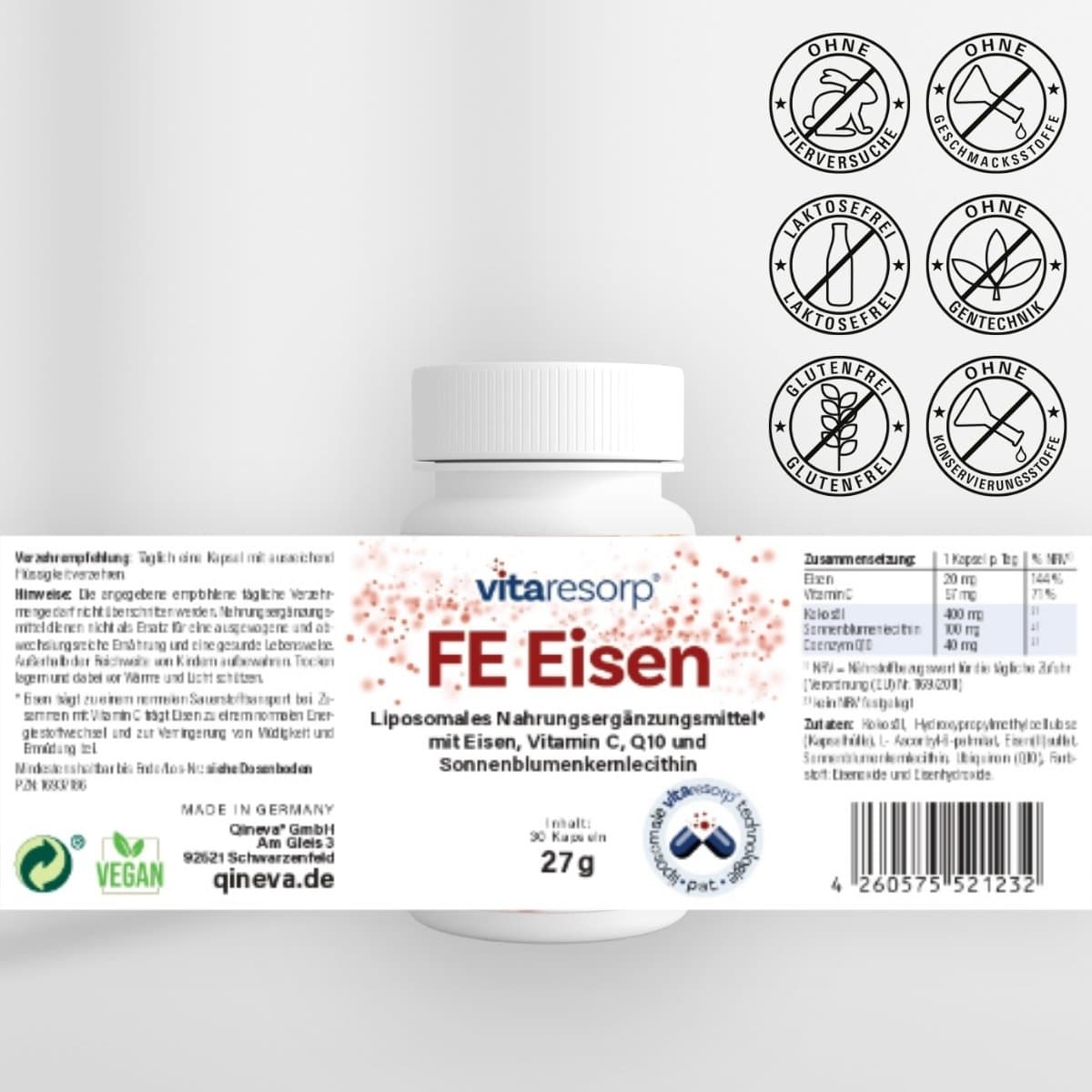 Liposomales FE Eisen Vegan, Bild 3