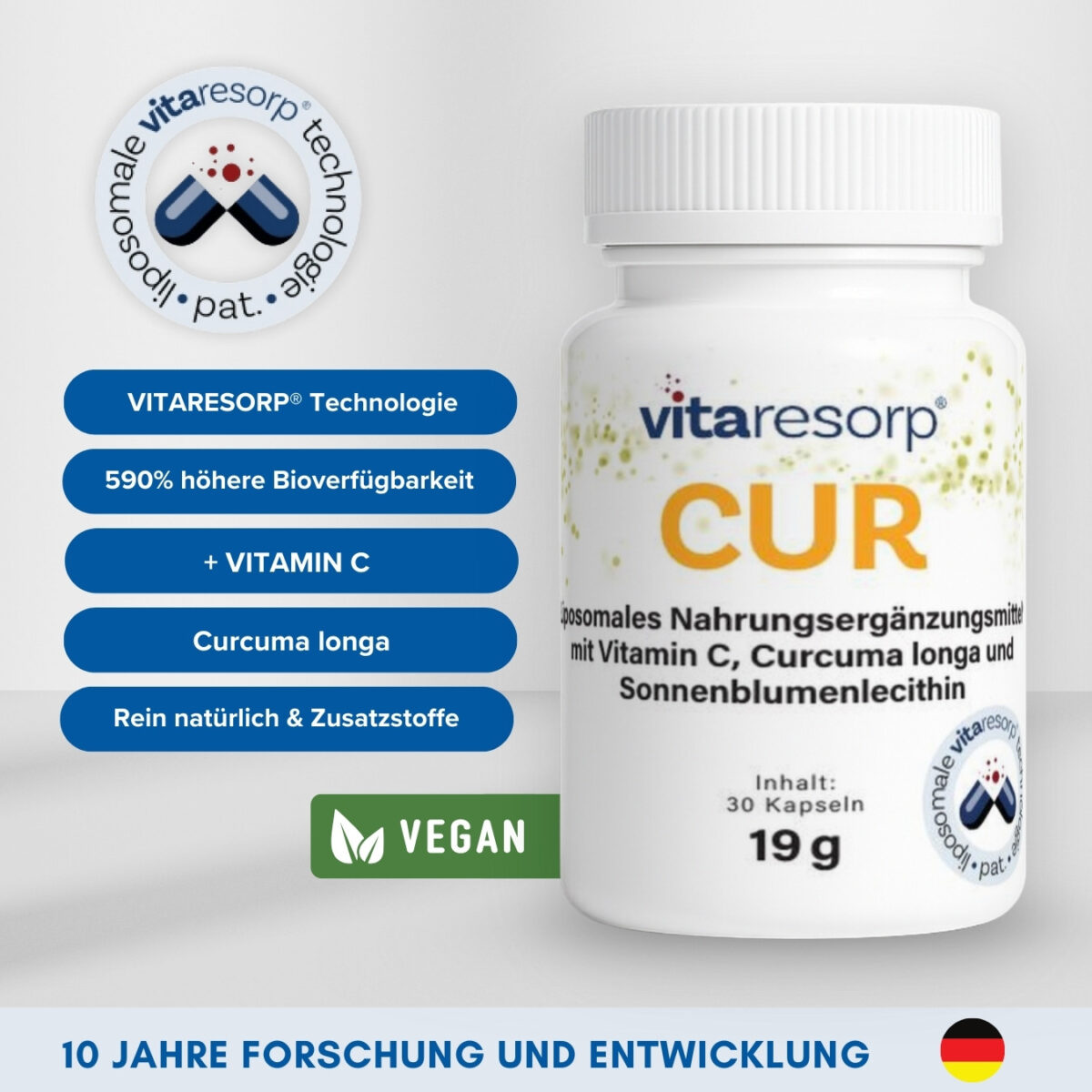 Liposomales Curcumin Vegan – Bild 2