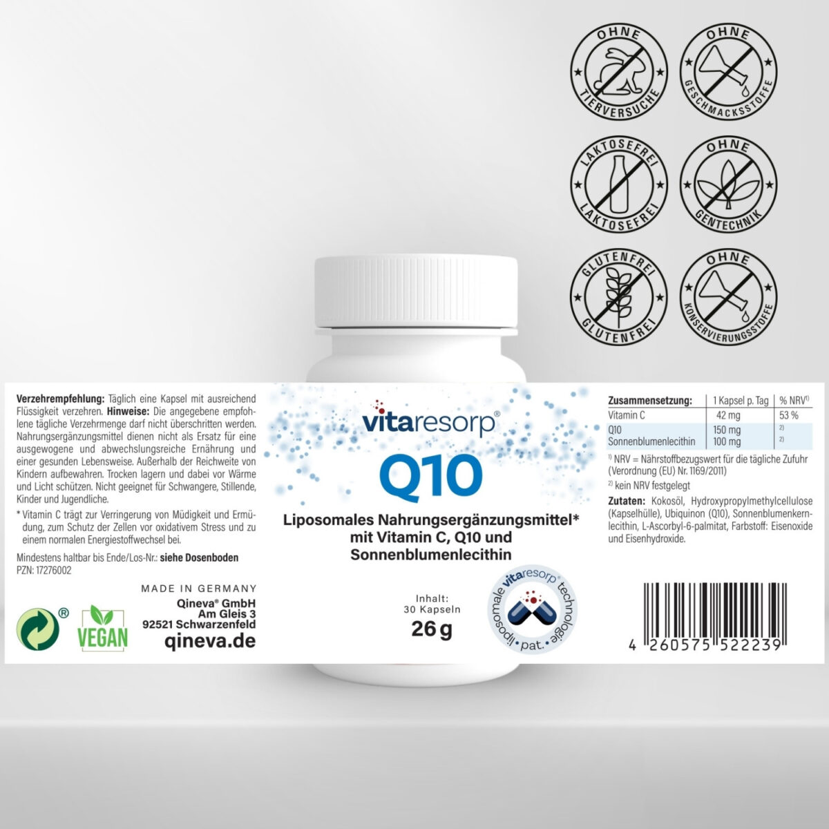 Liposomales Coenzym Q10 Plus – Bild 2